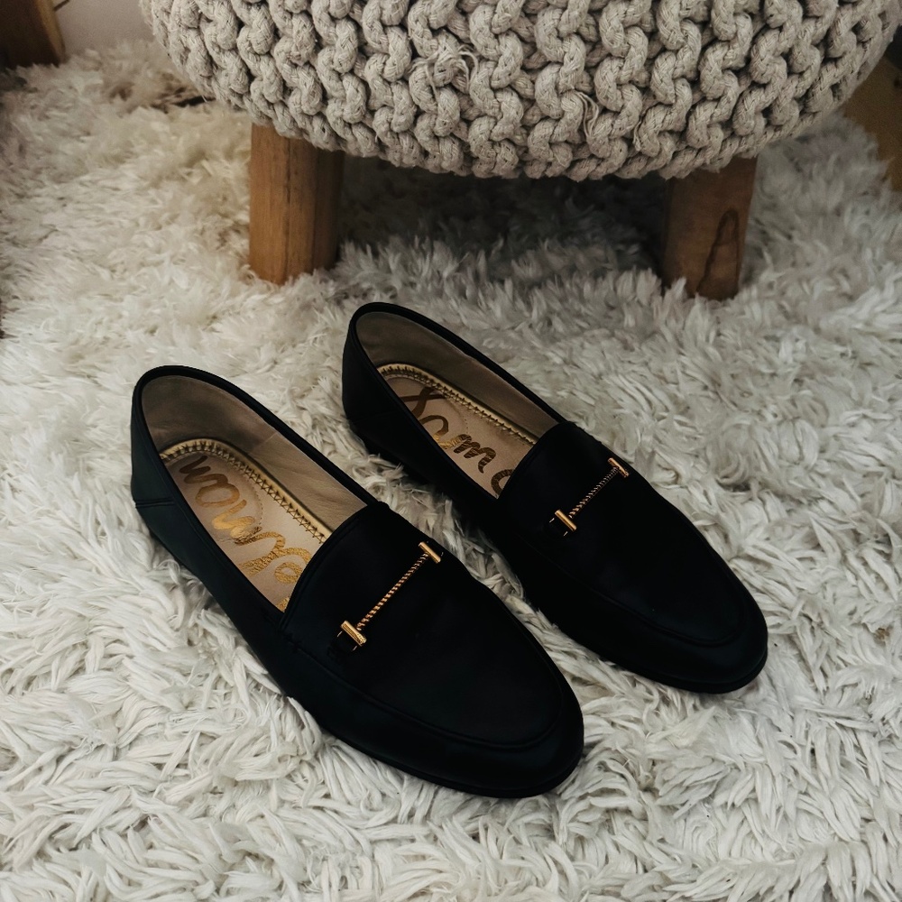 Sam Edelman Black Loafers